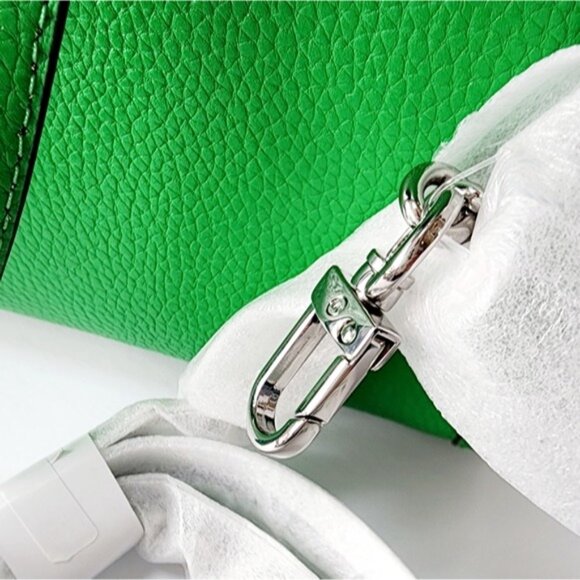 Michael Kors PALM Green Chantal Small Messenger Satchel Crossbody NWT! - Picture 7 of 13